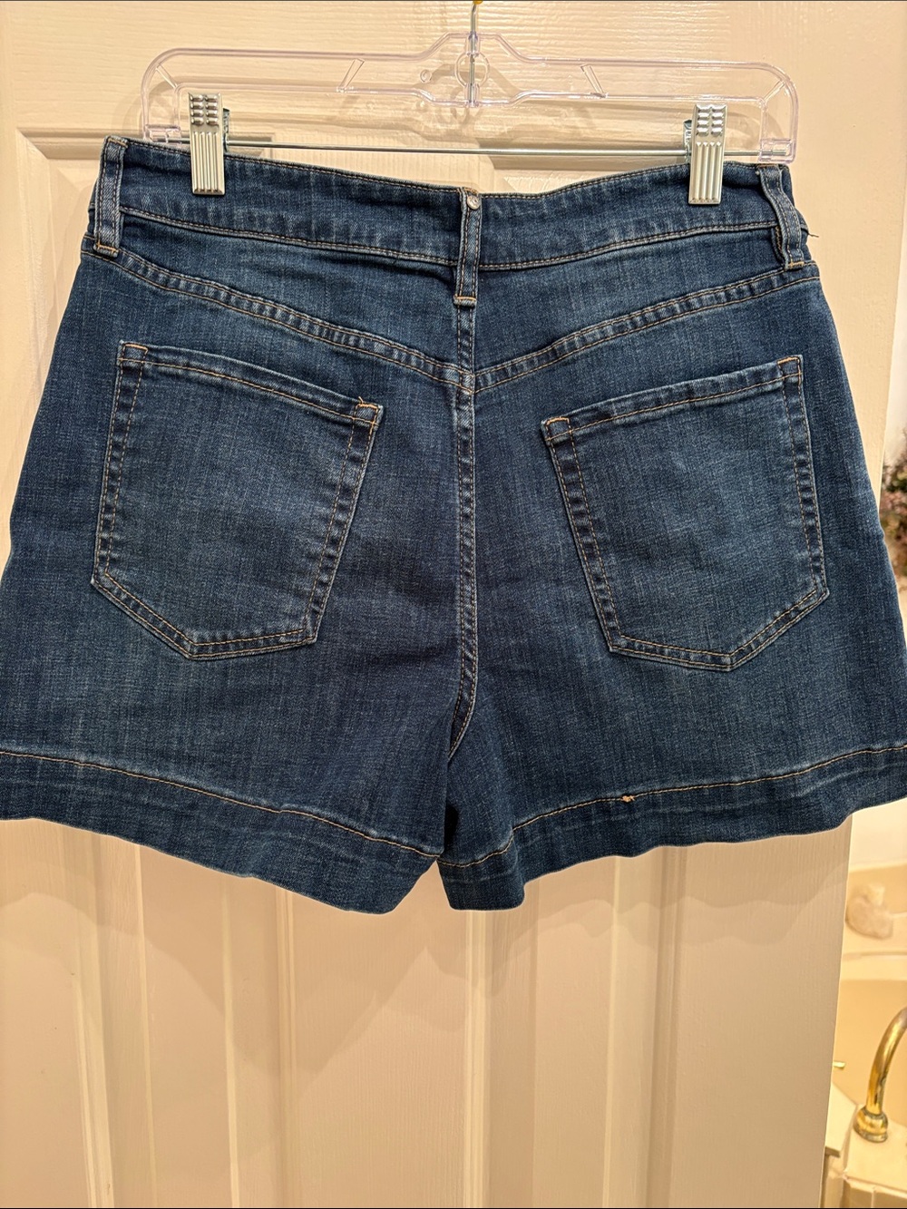 Rebecca Minkoff Indigo Denim Jean Shorts - Picture 5 of 7